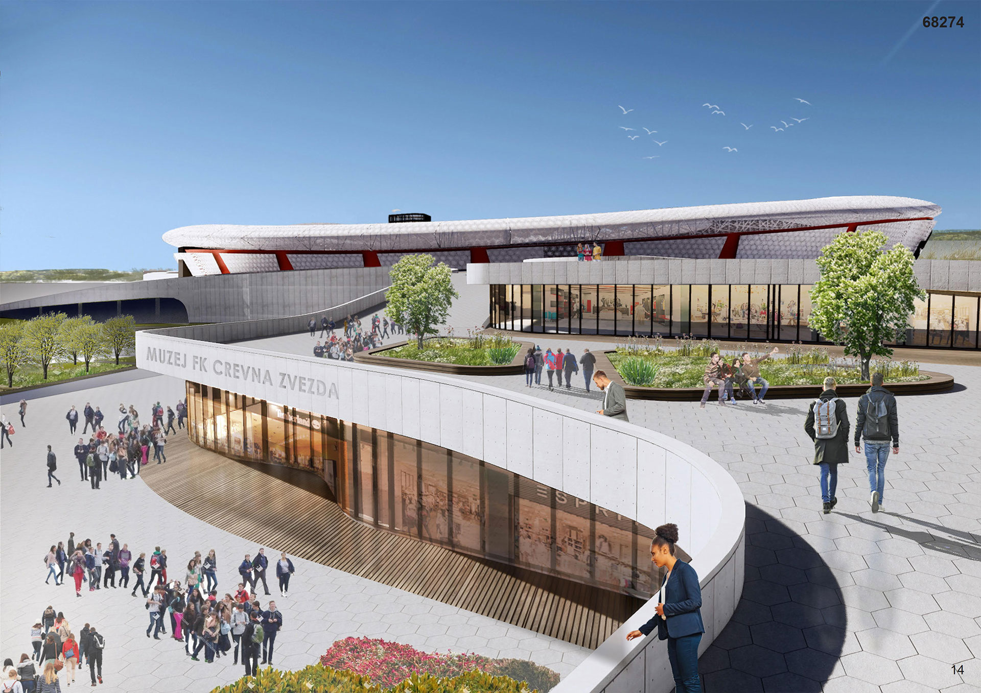 Masterplan Stadium Crvena Zvezda